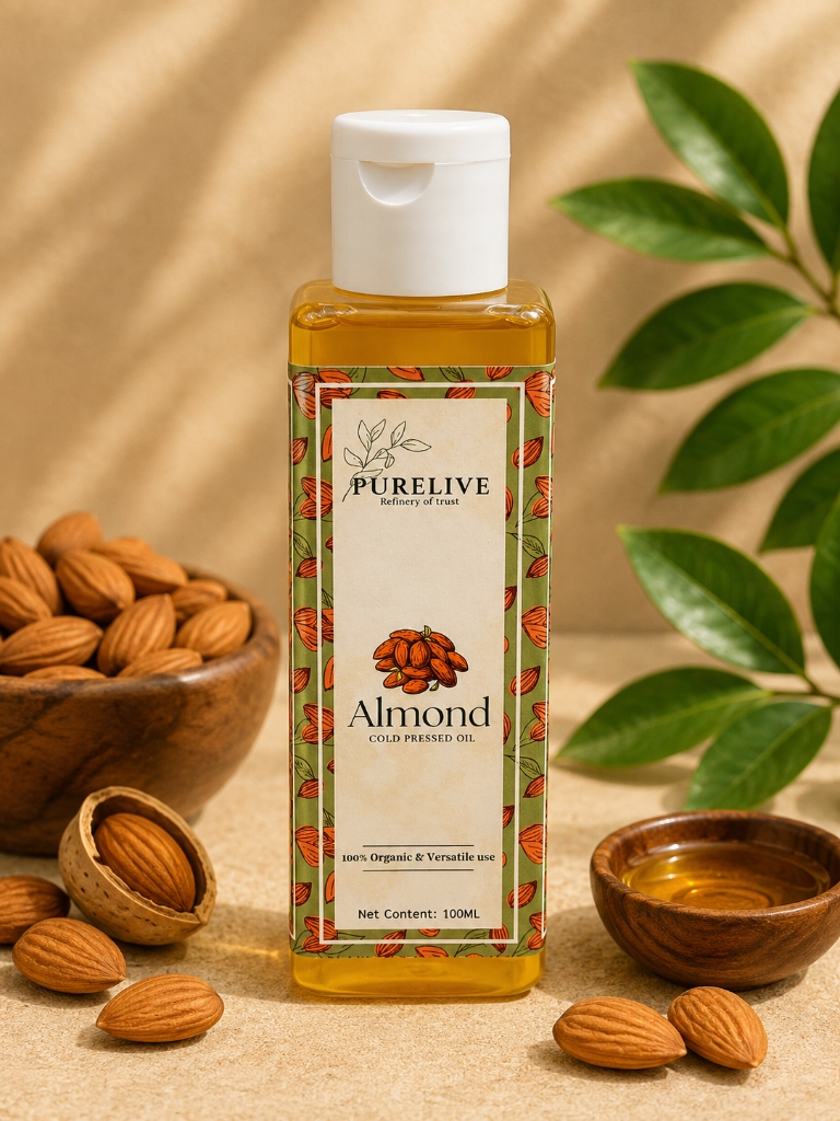 Sweet Almond Oil Cold Pressed Pure
